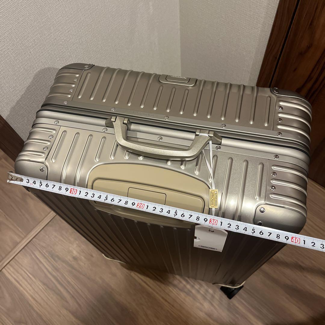 リモワ　スーツケース　シャンパンゴールド