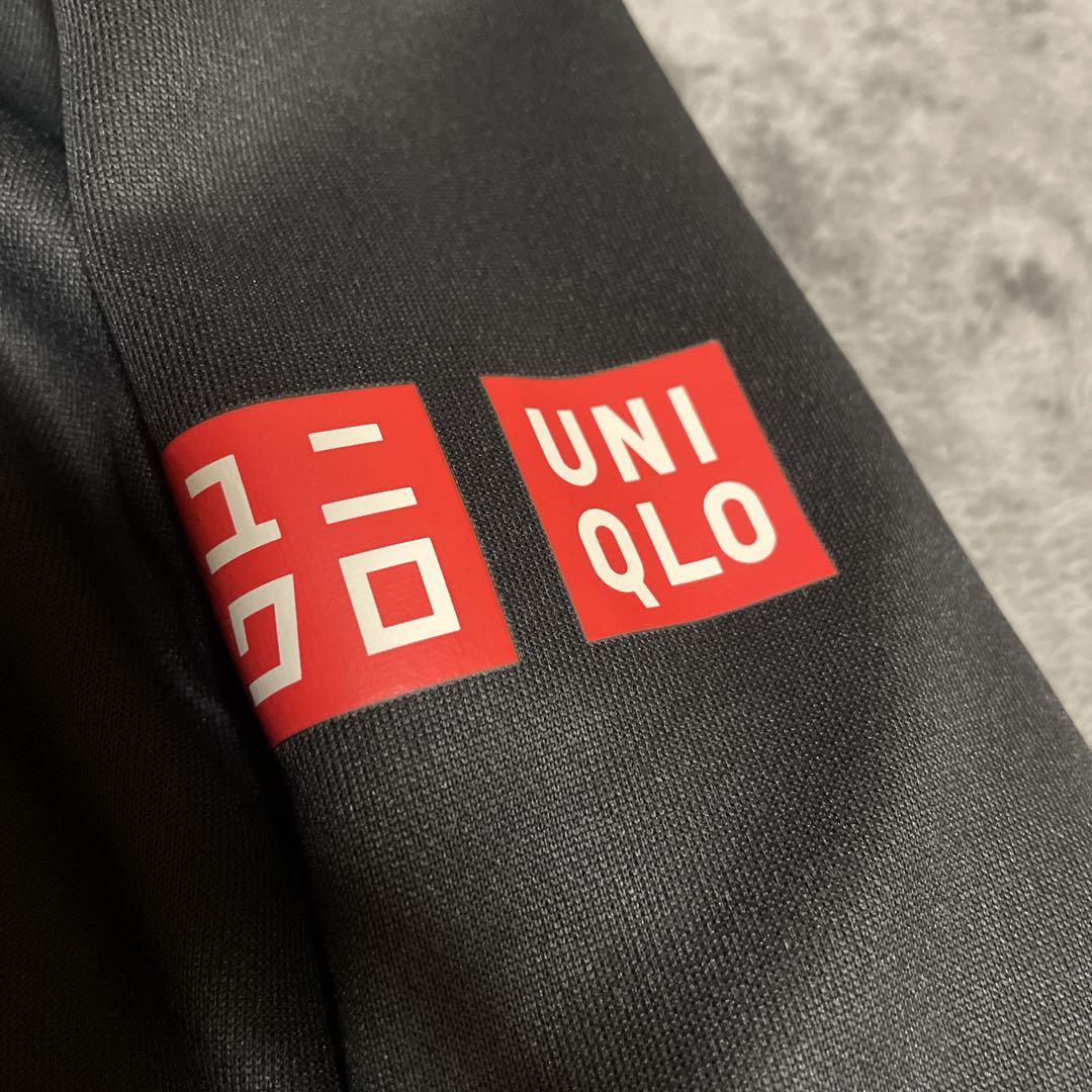 ユニクロ UNIQLO テニスウェア ジョコビッチ Lサイズ ネイビー