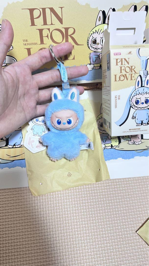 正規品】LABUBU PIN FOR LOVE イニシャルキーホルダー K - メルカリ