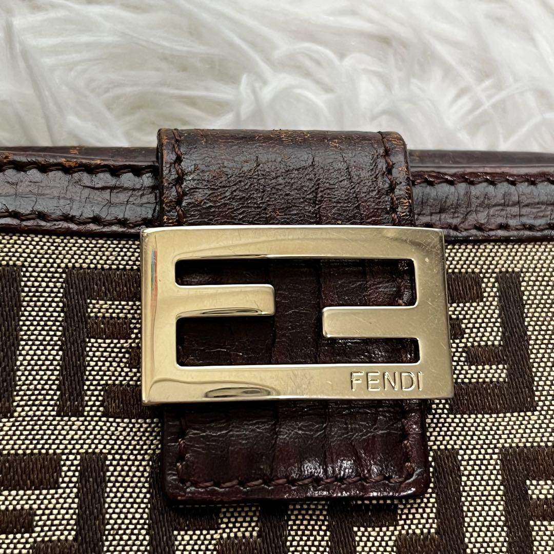 ✨FENDI✨フェンディ✨ズッカ柄✨FFロゴ✨ブラウン✨二つ折り財布✨ 楽天市場】フェンディ 財布 二つ折り財布 レディース ズッカ柄