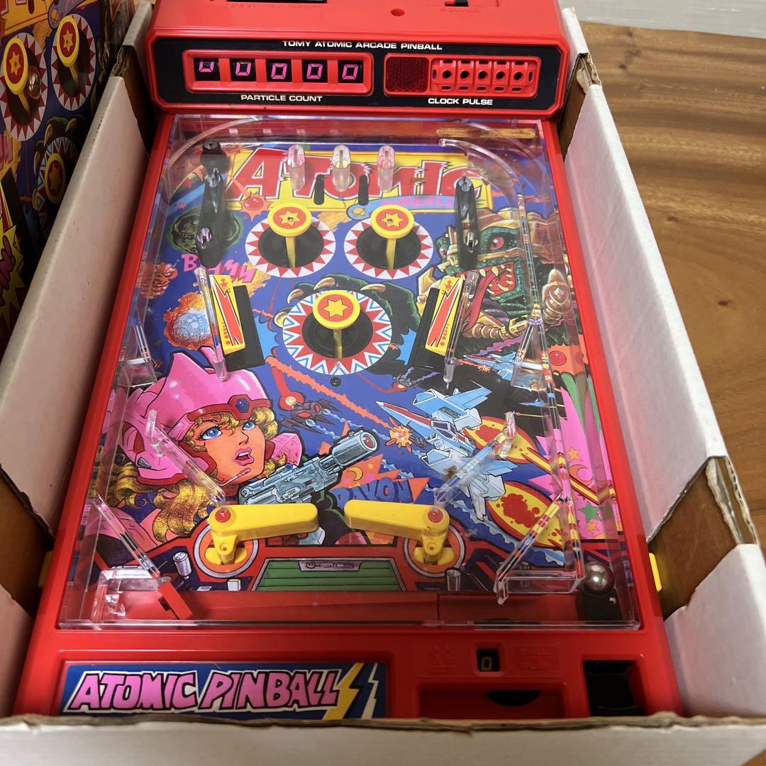 昭和レトロ　1979年アトミックピンボール エレクトロニックゲーム　動作確認済み 昭和レトロ玩具 アトミックピンボール買取入荷！！【町田店