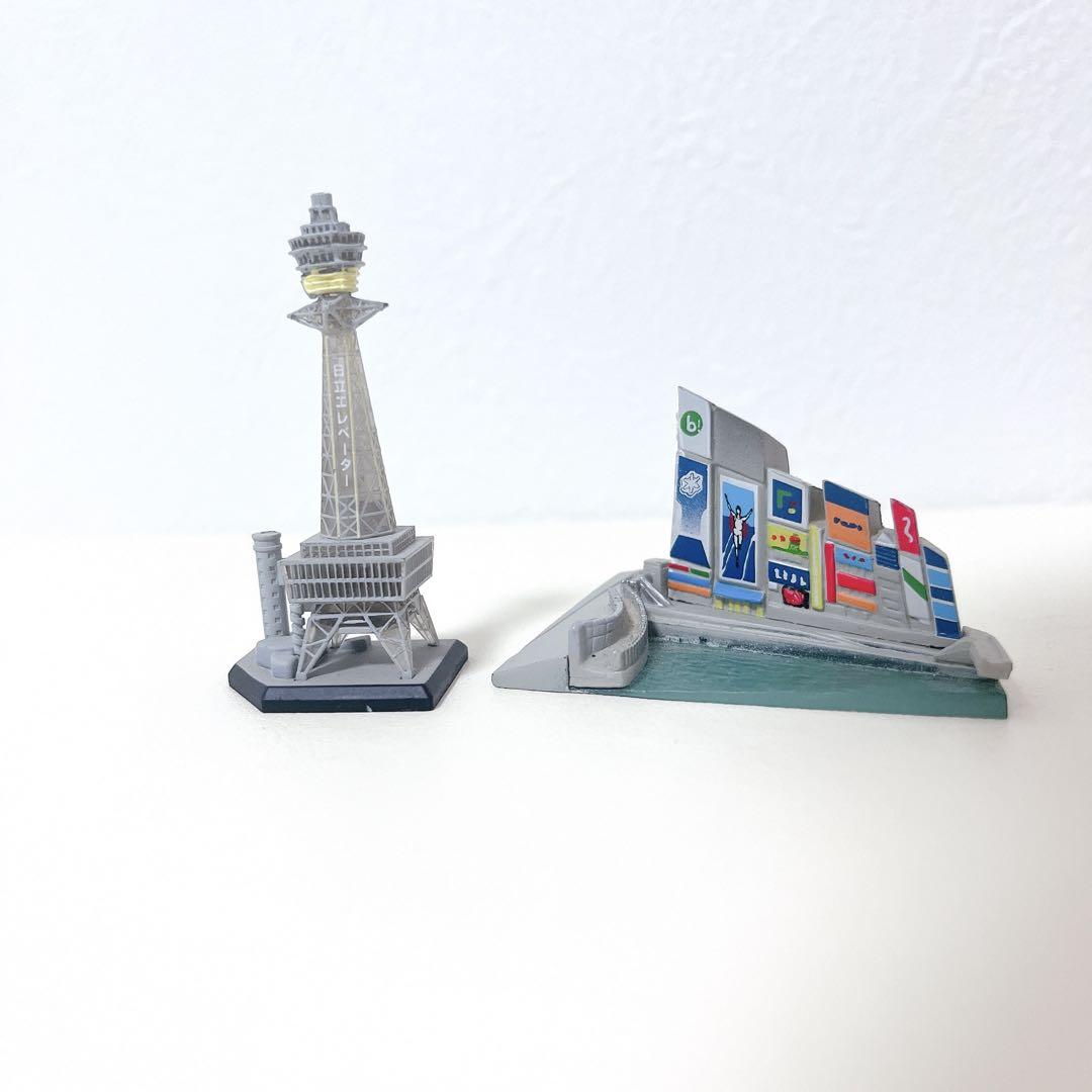 THE 大阪 フィギュアみやげ 道頓堀 通天閣 まとめ売り 海洋堂