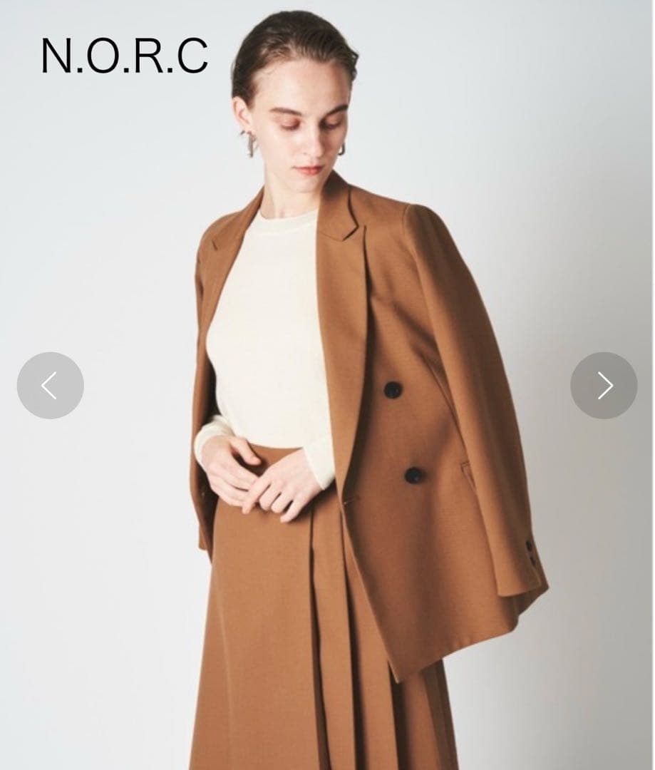 N.O.R.C ハイカウントツイルピークドラペルジャケット MM N.O.R.C