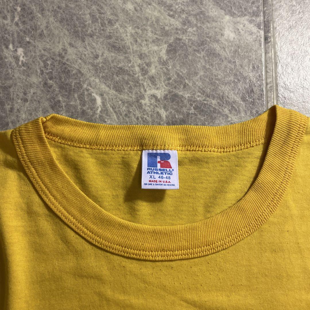 80s Russell Tシャツ シングルステッチ 80年代〜 USA製 RUSSEL ATHLETIC ラッセルアスレチック シングル