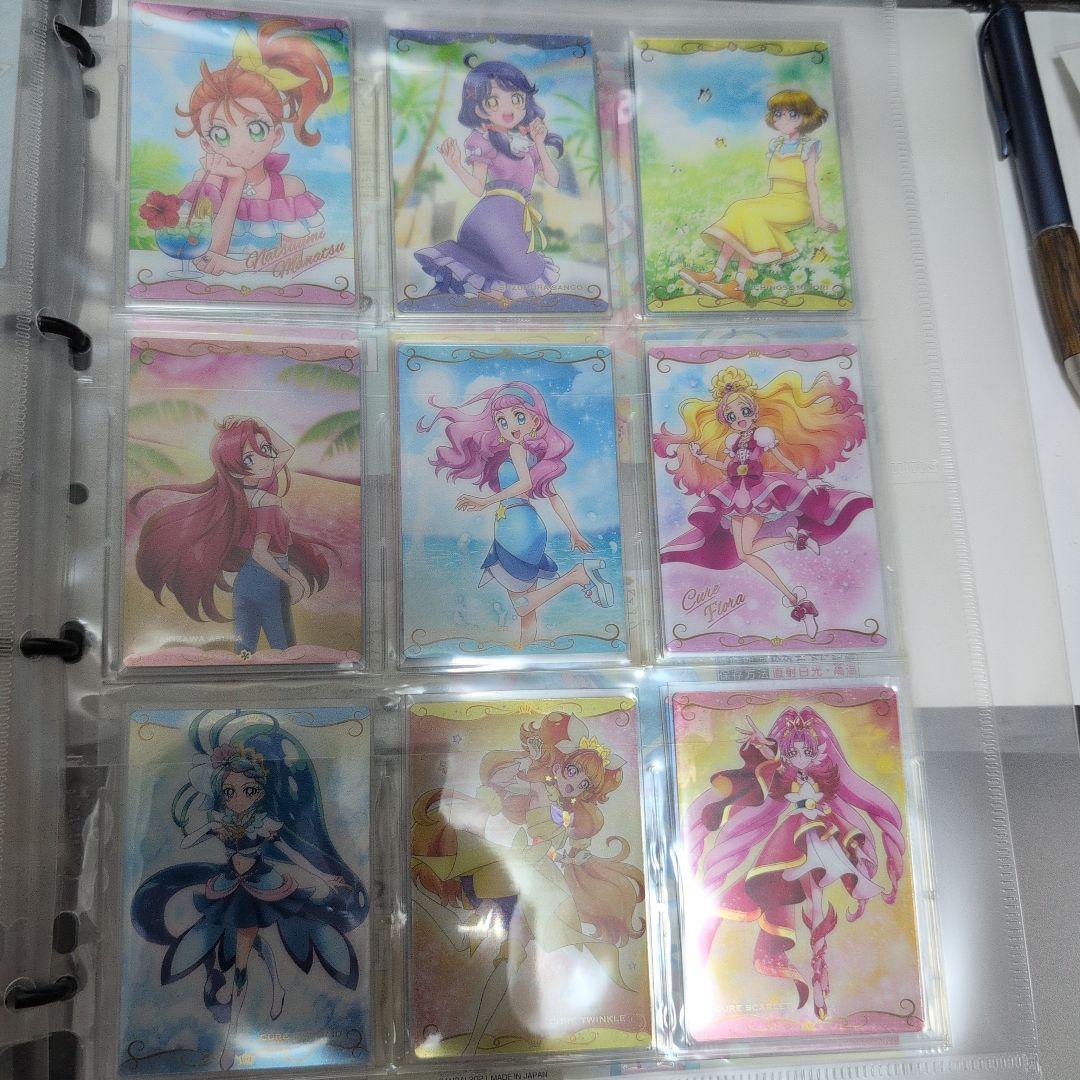 4弾　28枚コンプリート　開封済　プリキュア　ウエハース　カード