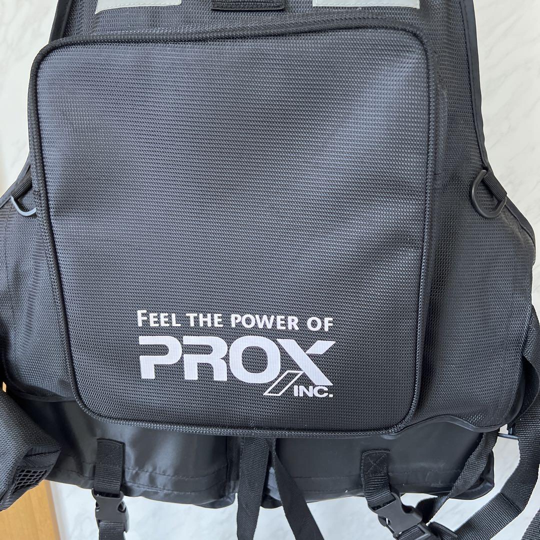 PROX フィッシング用ライフジャケット ブラック　オマケ付き^_^