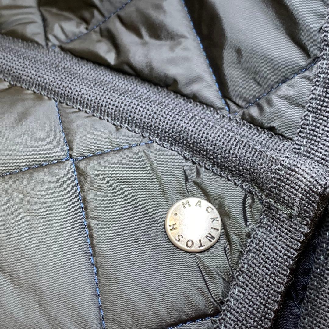 キルティングジャケット ダークネイビー