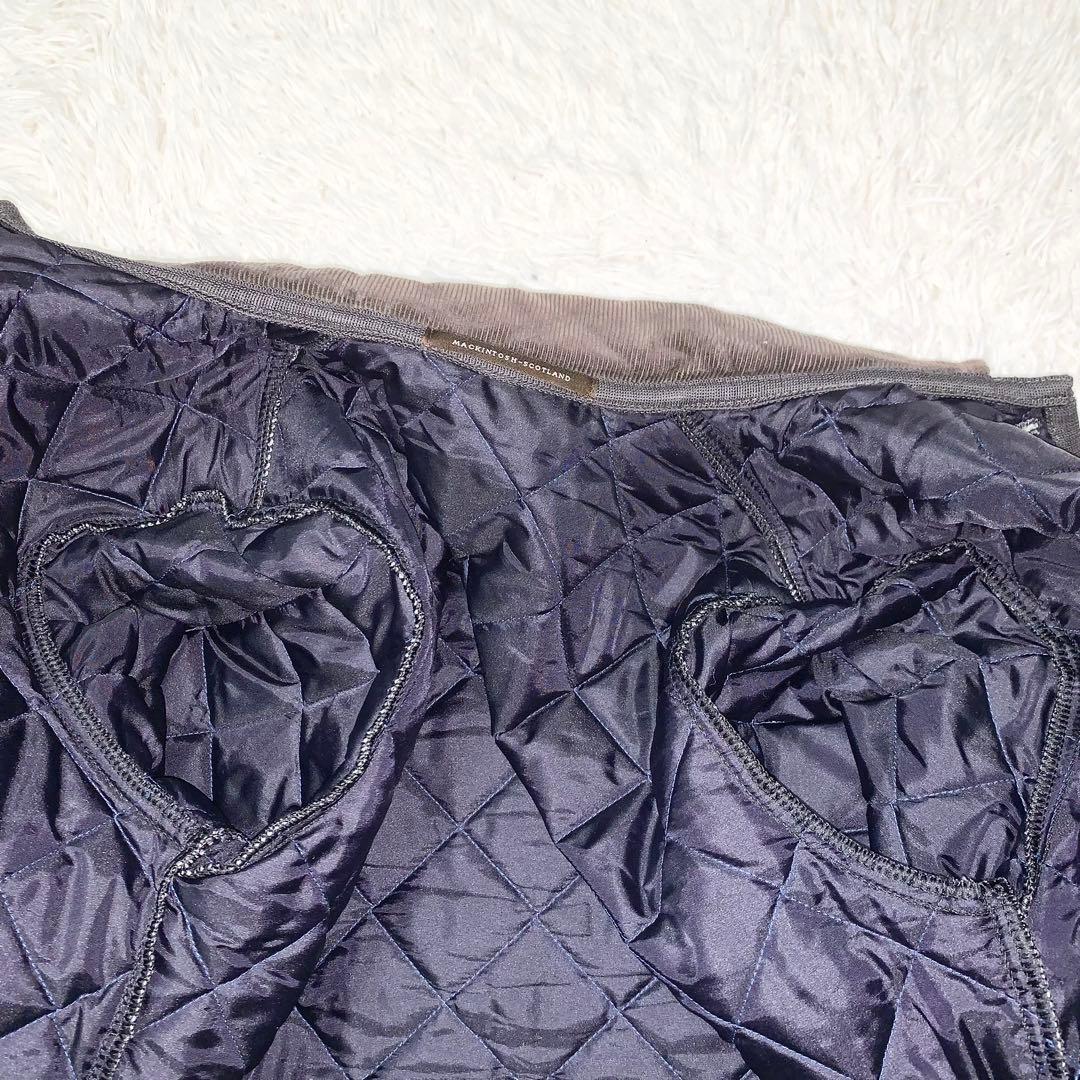 キルティングジャケット ダークネイビー