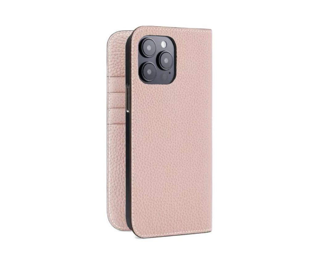 iPhone14ProMaxダイアリーケース シュリンクレザー