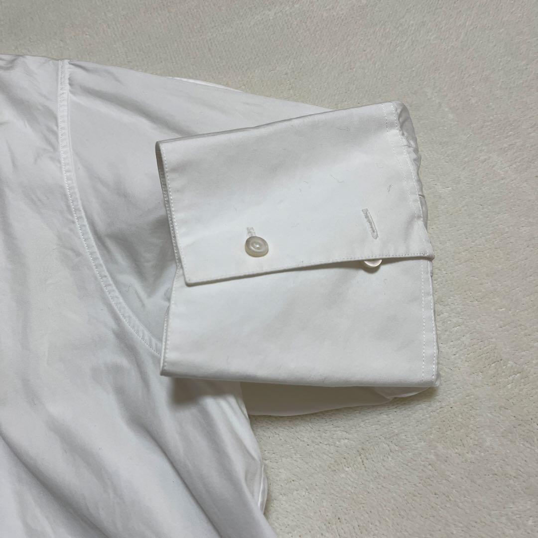 JIL SANDER ジルサンダー 23SS コットンポプリンブラウス 40 白