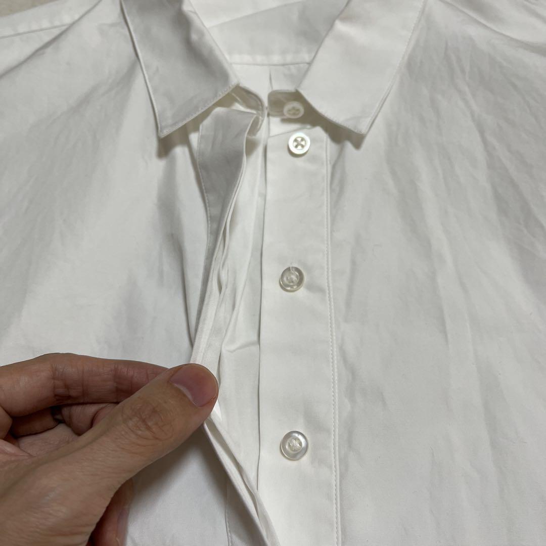 JIL SANDER ジルサンダー 23SS コットンポプリンブラウス 40 白
