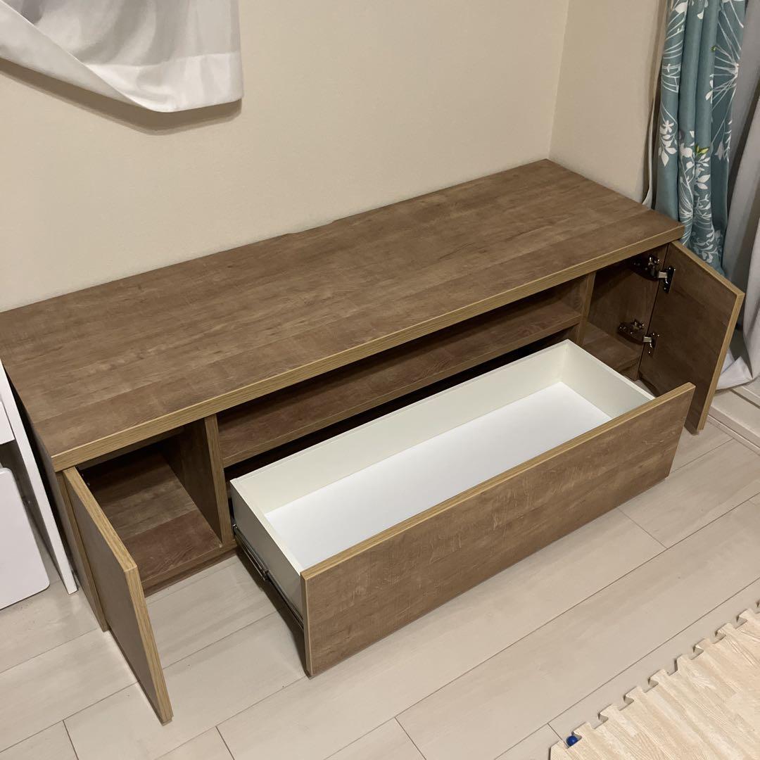 LAWYA テレビ台 木目調　約138cm