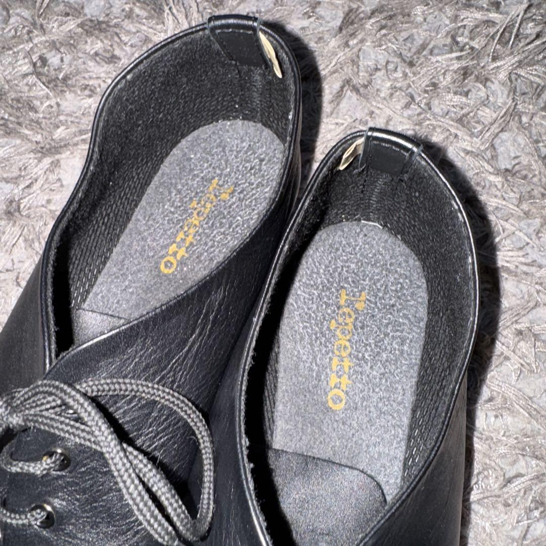 repetto　レペット　JAZZ　ジャズ　ブラック　レザー　黒