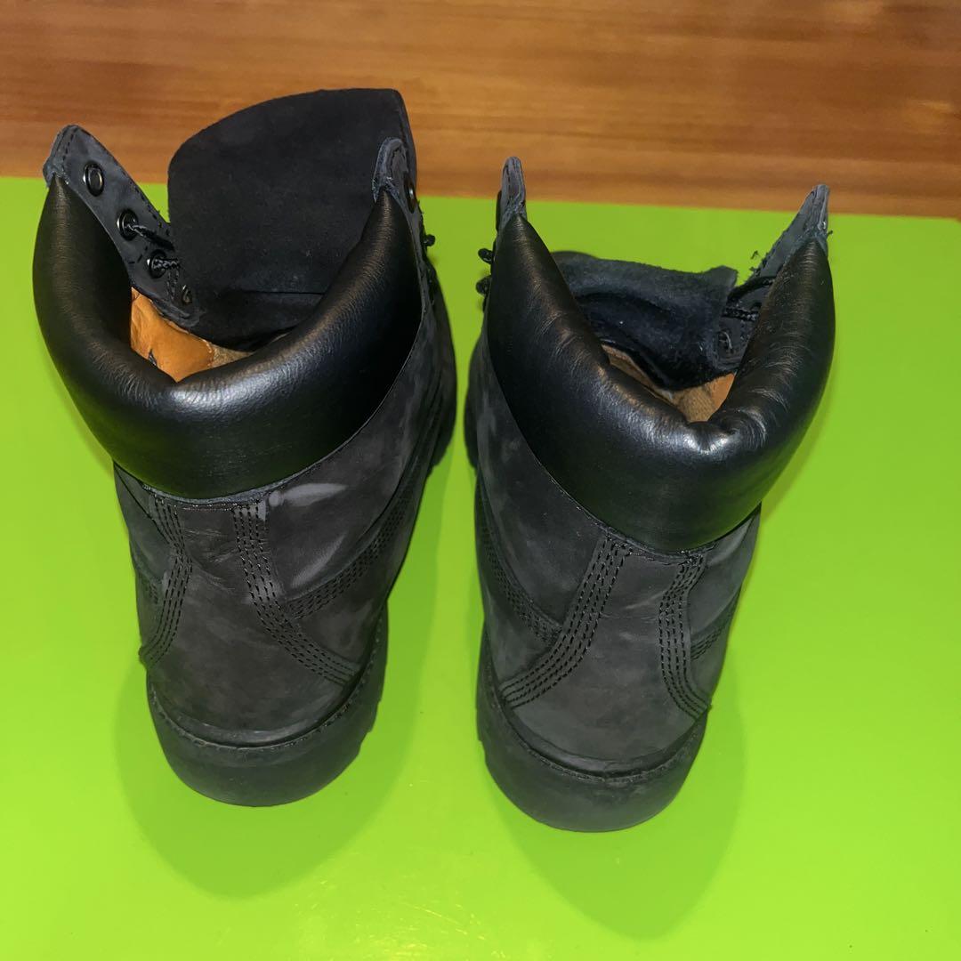 美品Timberland黒 スエード ワークブーツ