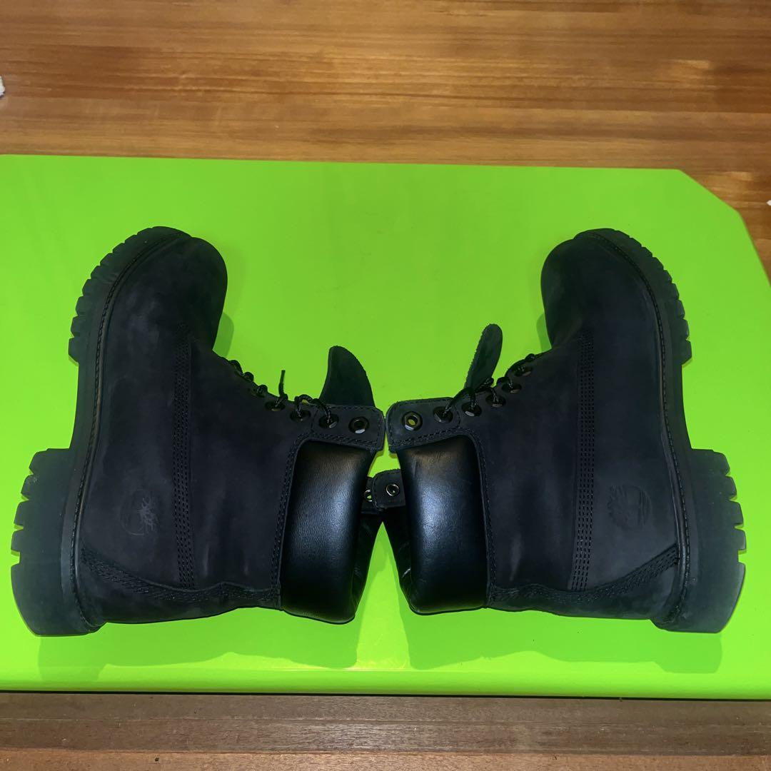 美品Timberland黒 スエード ワークブーツ