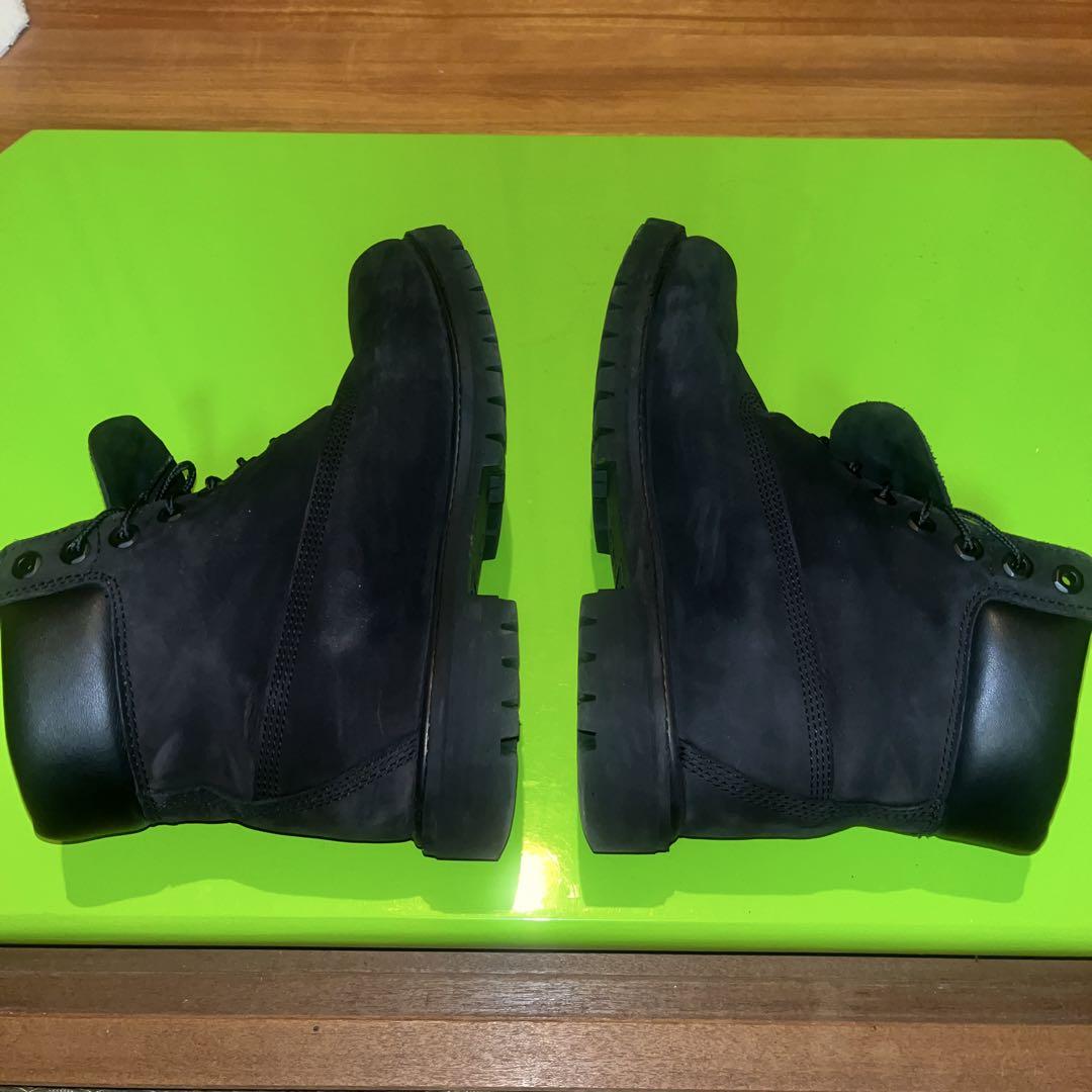 美品Timberland黒 スエード ワークブーツ