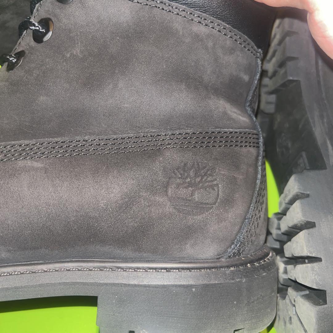 美品Timberland黒 スエード ワークブーツ