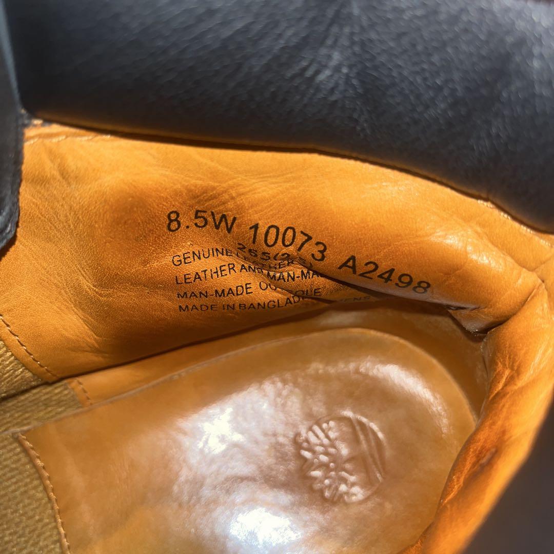 美品Timberland黒 スエード ワークブーツ