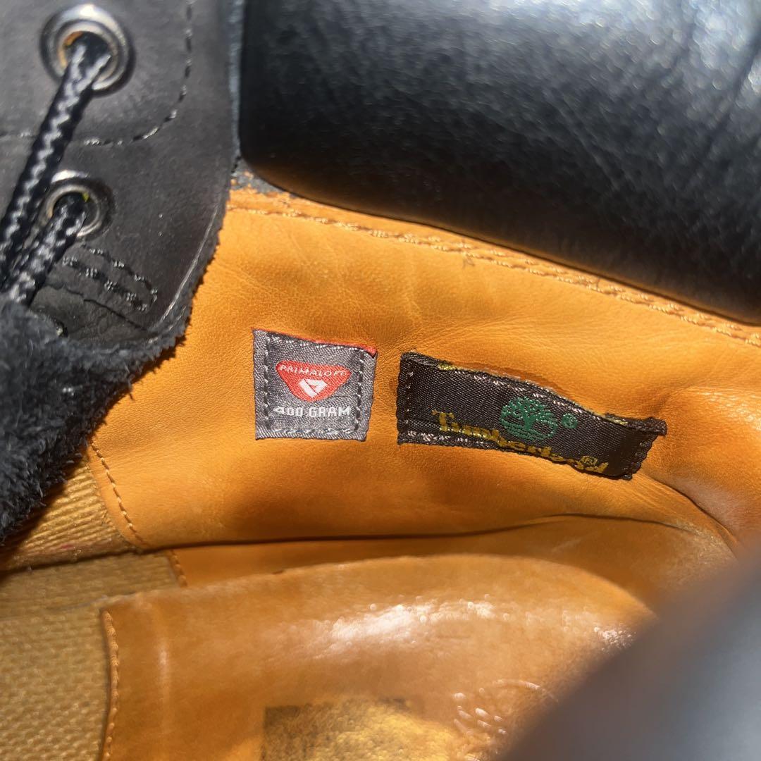 美品Timberland黒 スエード ワークブーツ