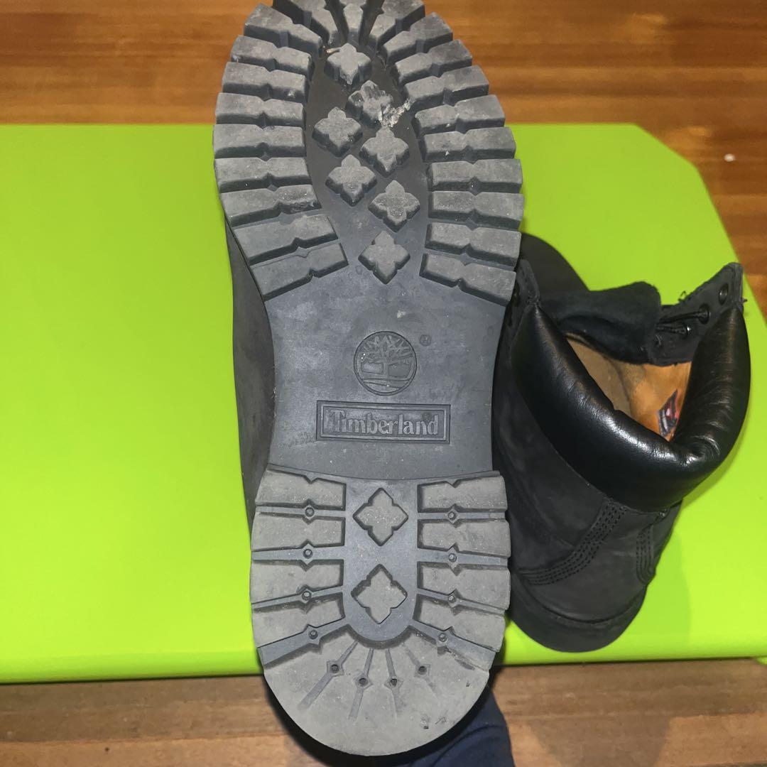 美品Timberland黒 スエード ワークブーツ