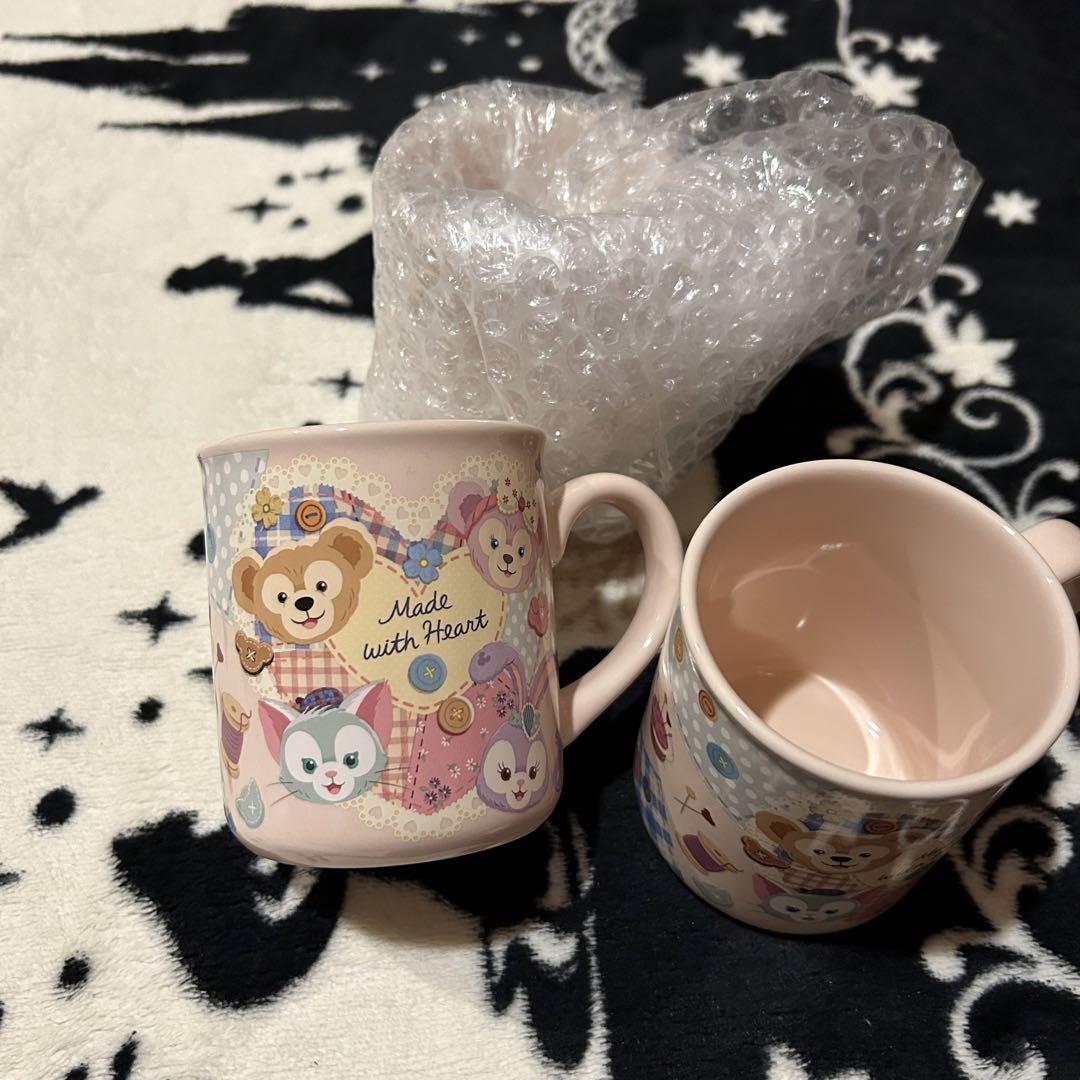 未使用　ディズニーシー　ダッフィーフレンズ　スーベニアプレート　カップ