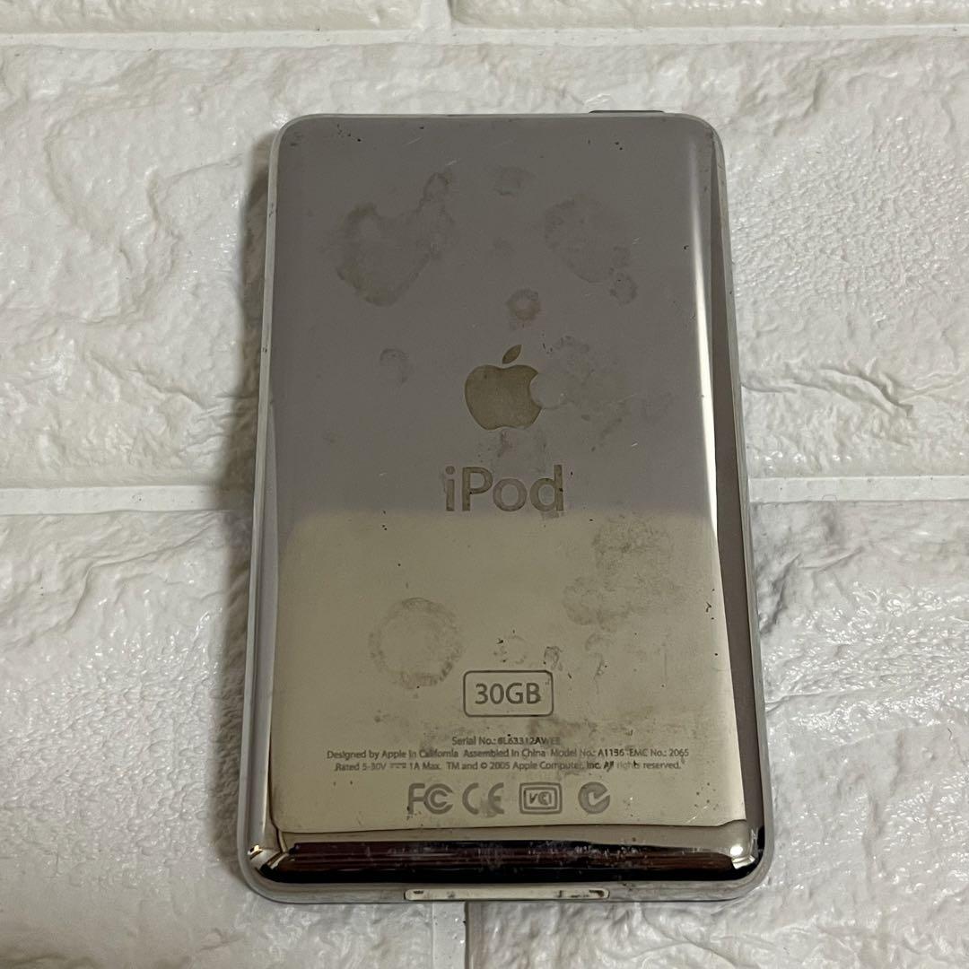 iPod Classic 第5世代30GB 黒 ブラック A1136 ジャンク