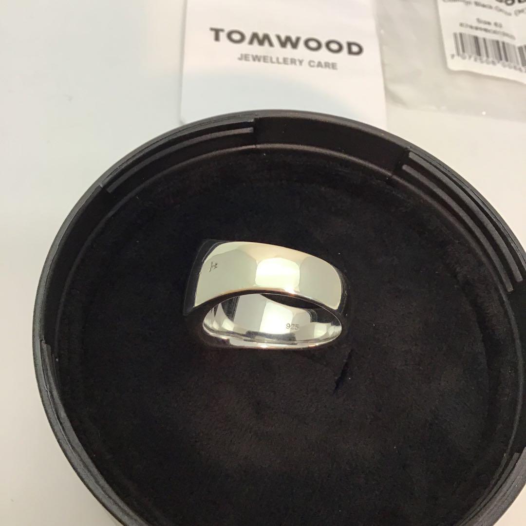 ‼️トムウッド‼️TOMWOOD Cushion Black Onyxリング #62