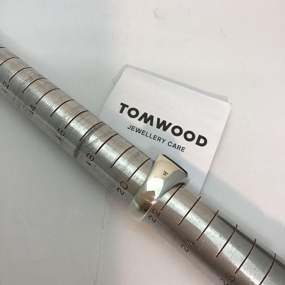 ‼️トムウッド‼️TOMWOOD Cushion Black Onyxリング #62