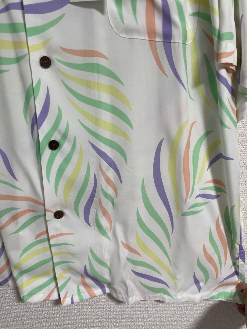 WACKO MARIA 23ssリーフ柄 半袖アロハシャツ Lサイズ WACKO MARIA(ワコマリア) / 23SS/HAWAIIAN SHIRT S/S/TYPE-3