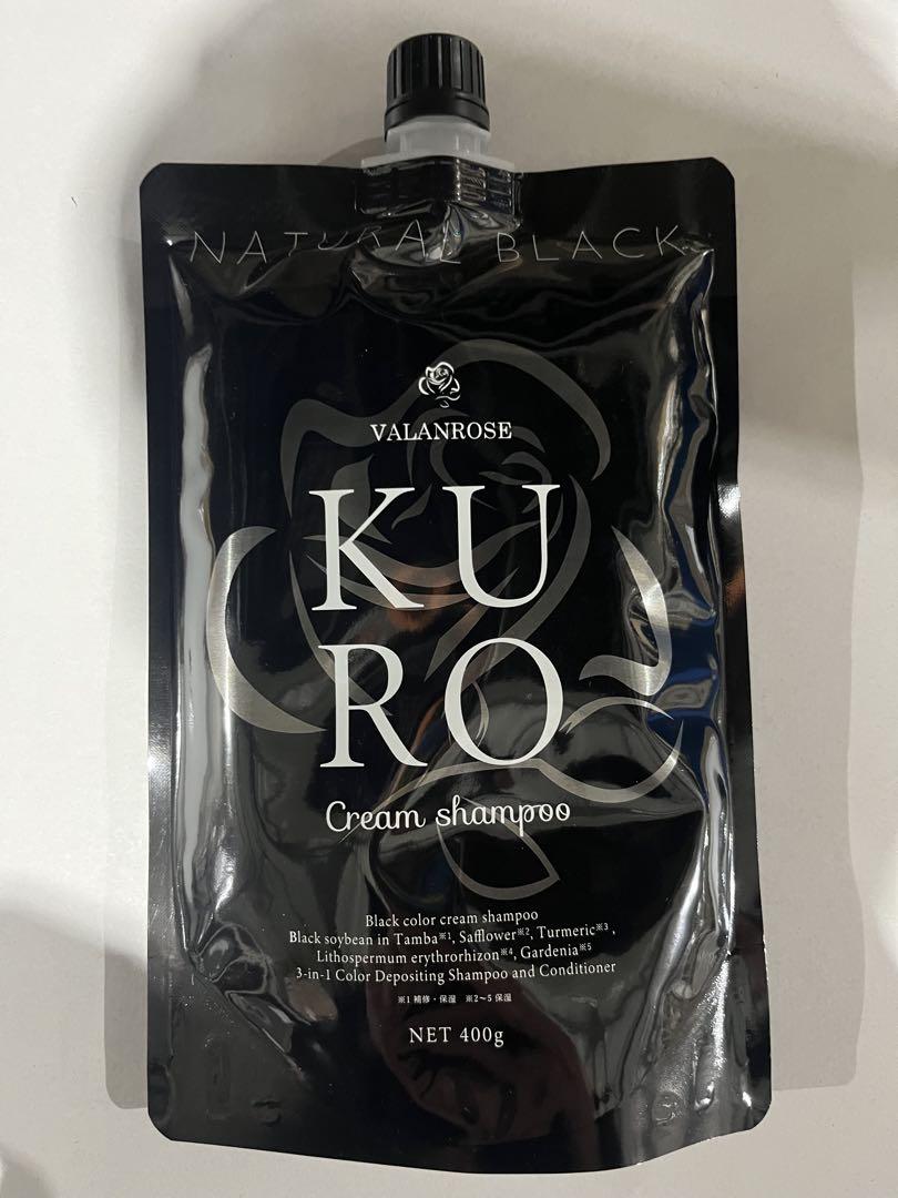 B.VALANCE バランローズ KUROクリームシャンプー 400g 白髪染め