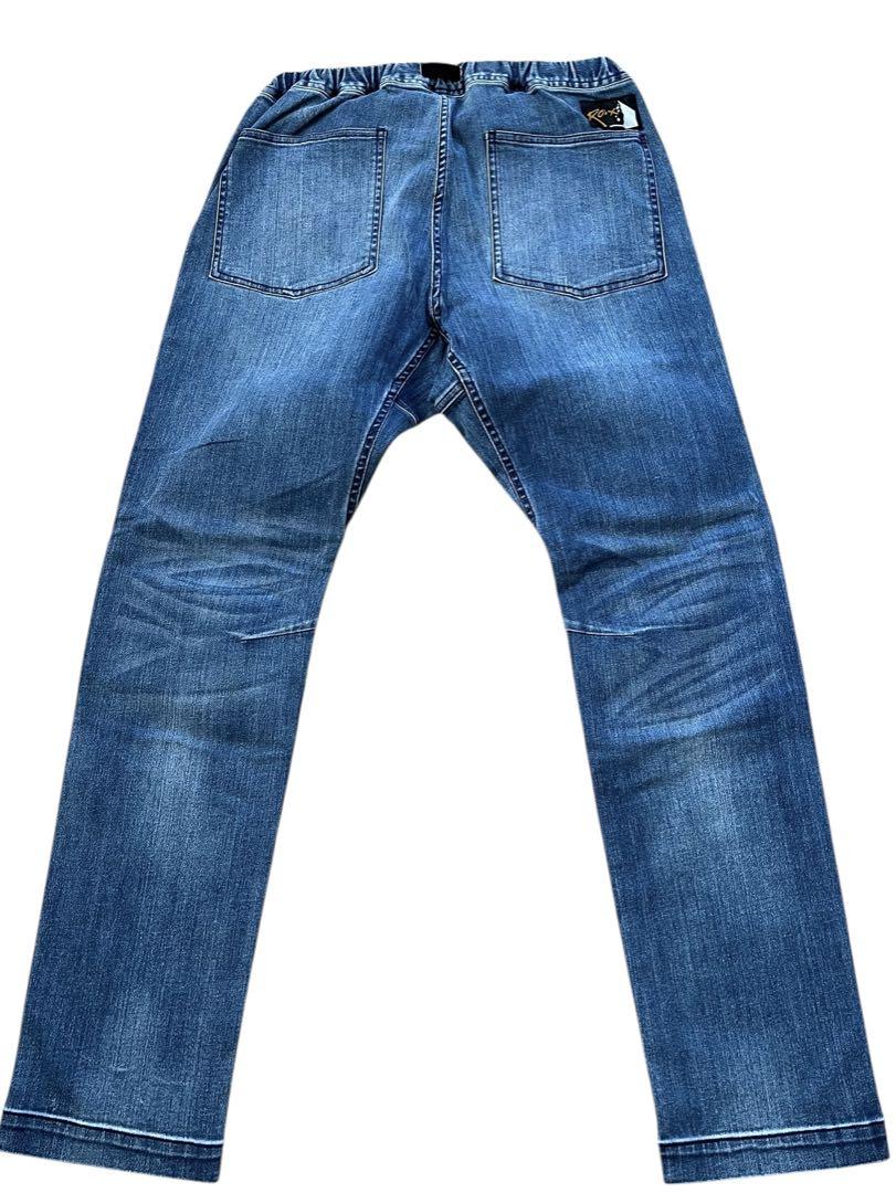 新品ROKXロックスDENIM FATIGUE PANTデニムファティーグM