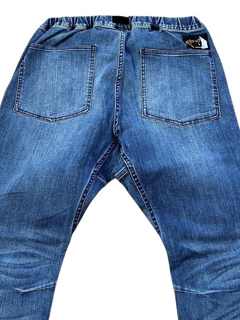 新品ROKXロックスDENIM FATIGUE PANTデニムファティーグM