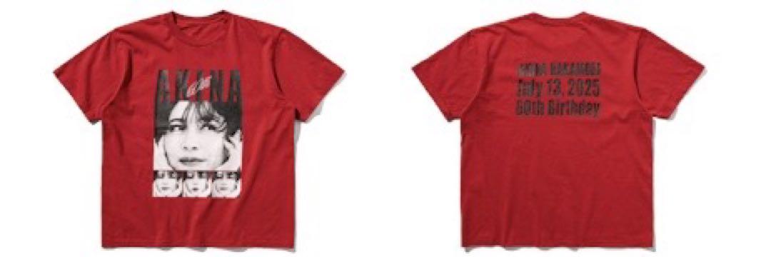 ALDEA 中森明菜　還暦Tシャツ　Mサイズ KANREKITシャツ ALDEA 中森明菜 還暦Tシャツ Mサイズ KANREKITシャツ - メルカリ