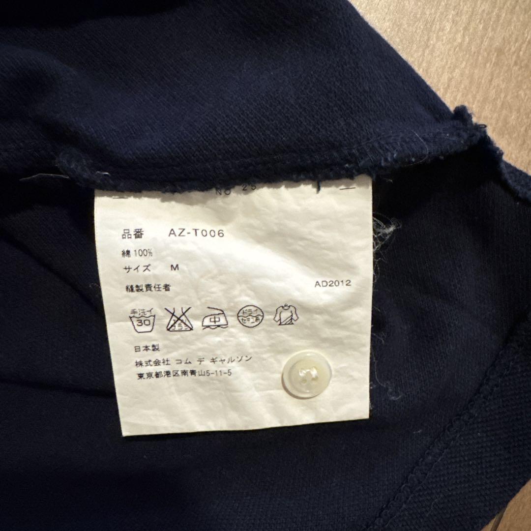 PLAY COMME des GARÇONS ネイビー ポロシャツ M