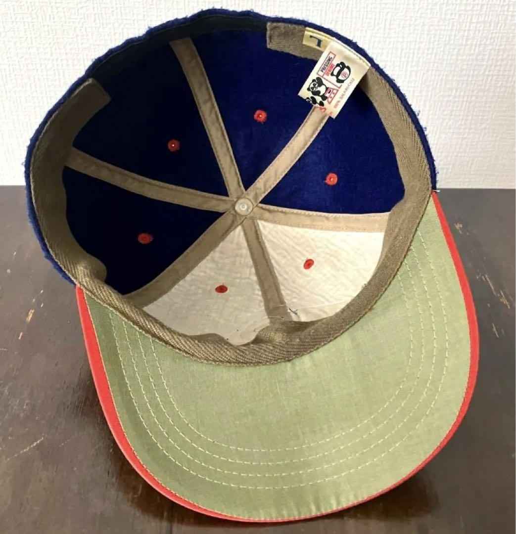 希少カラー　90s00s DENIME ツートンキャップ