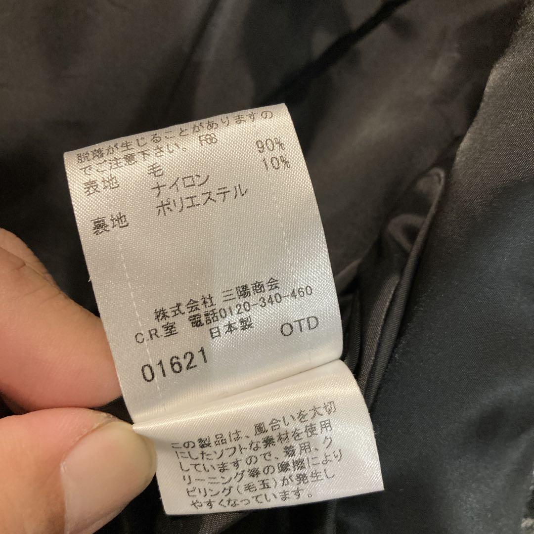 【美品】Burberry バーバリー ブルーレーベル ミドルジャケット 金ボタン
