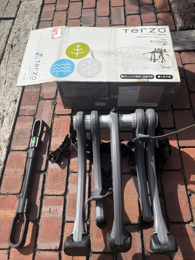 自転車キャリア TERZO EC16 バイクビーム付属セット売りPIAA