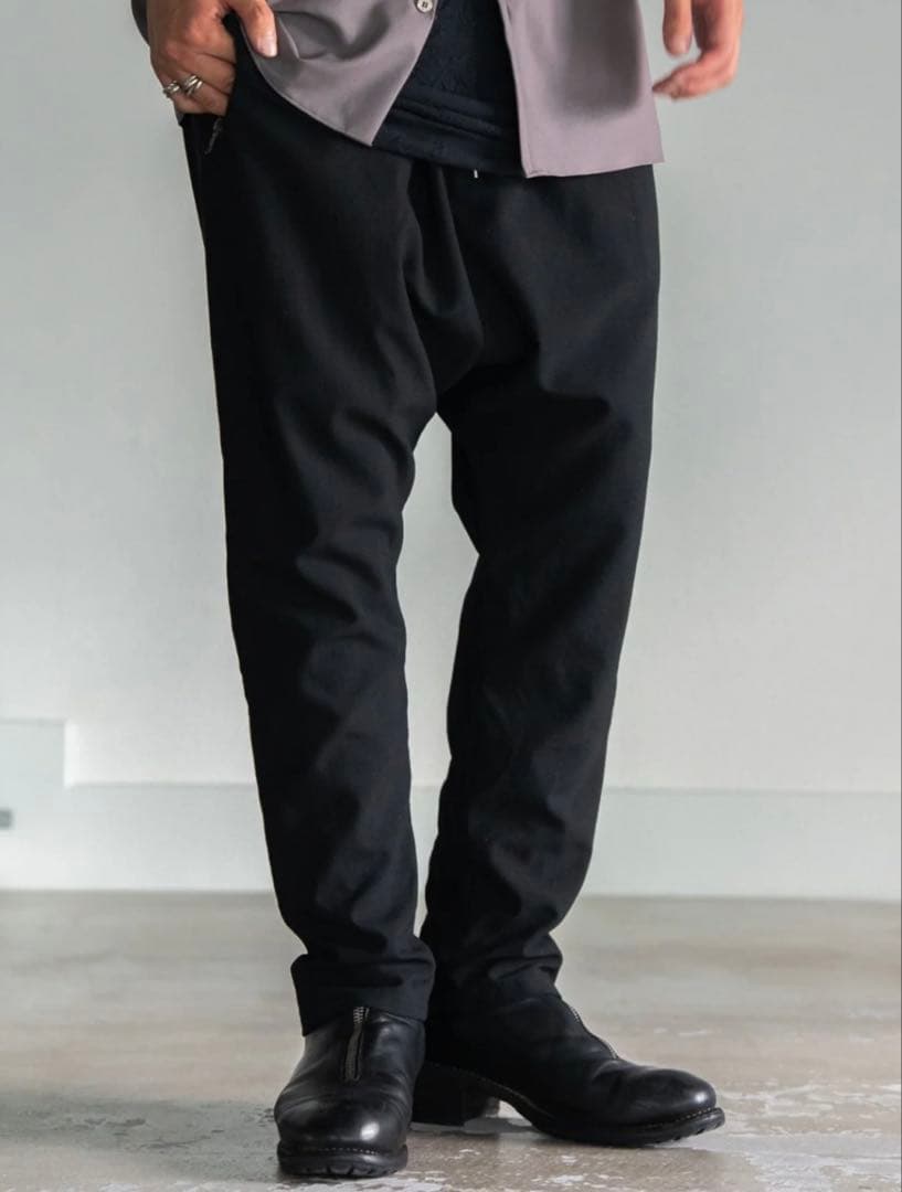 PRY シュウト　Drawstring Sarouel Zip Pants