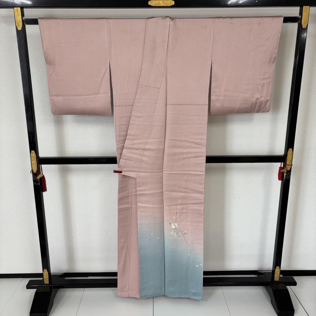激安通販特集！ 着物 美しいデザイン 紋なし 付け下げ 刺繍 U-4229 メルカリ - 着物・浴衣