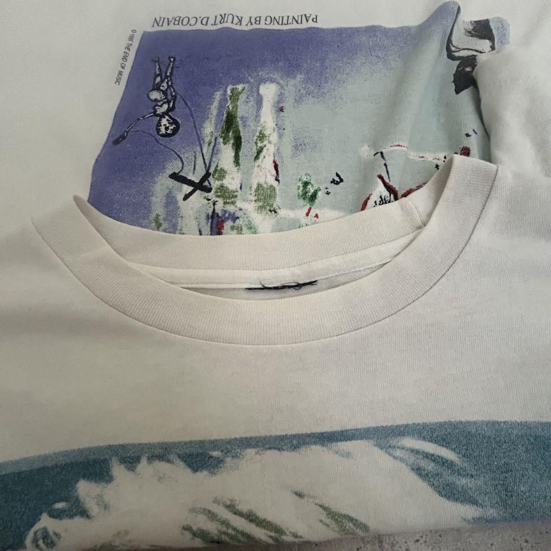 Nirvana カート コバーン 追悼 Kurt Cobain シングルステッチ
