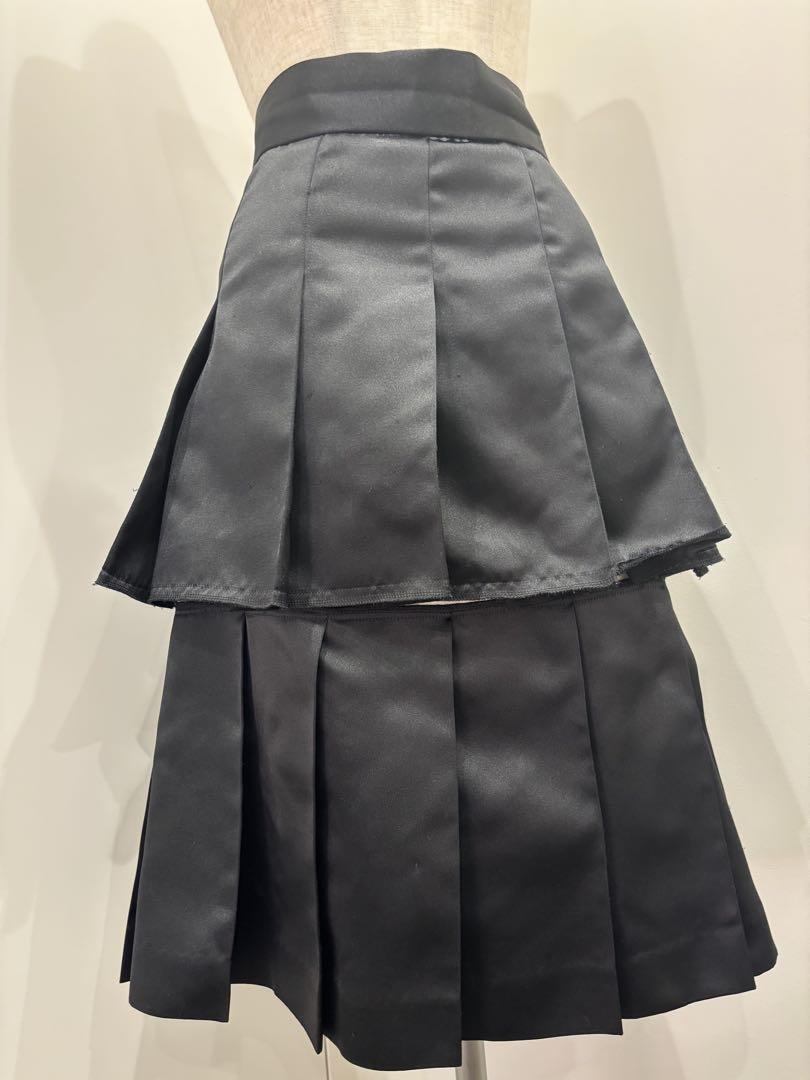 ［04AW］コムデギャルソン　プリーツスカート　ヴィンテージ 04AW］コムデギャルソン プリーツスカート ヴィンテージ - メルカリ