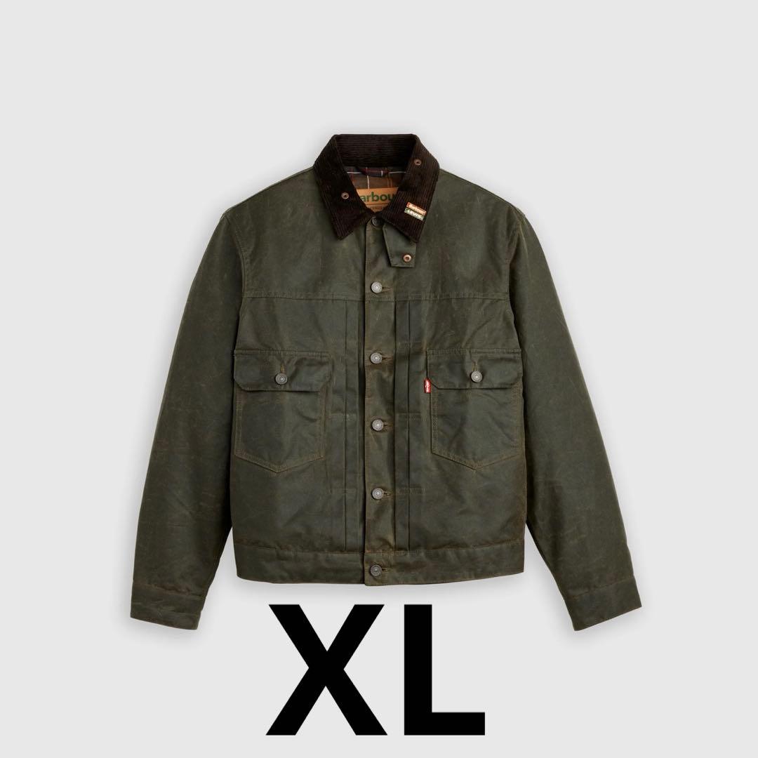 XL barbour levi s Type II Waxed TruckerXL LL Barbour