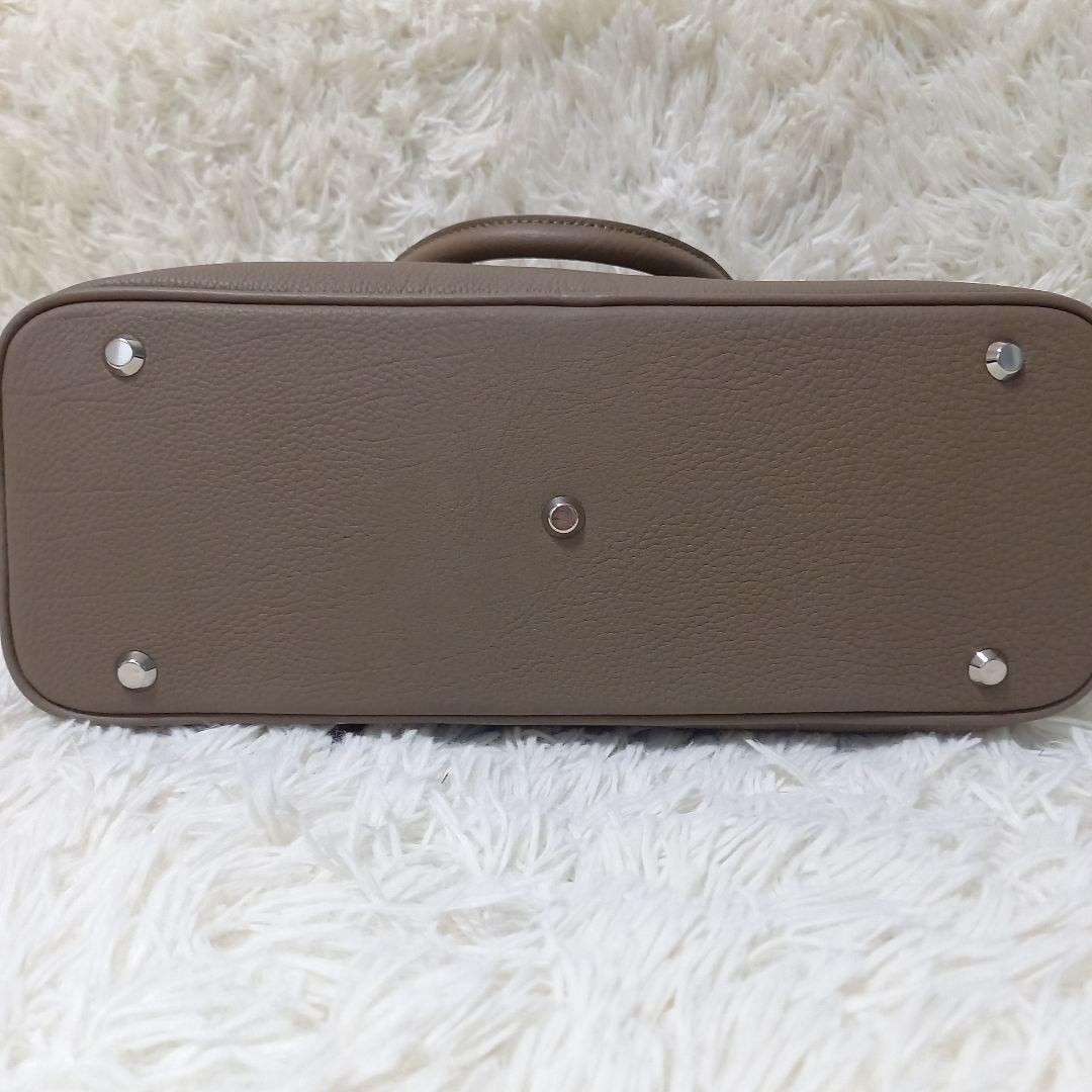 NAGATANI　ナガタニ　EMMA　レザー　革　トート　ハンドバッグ　チャーム