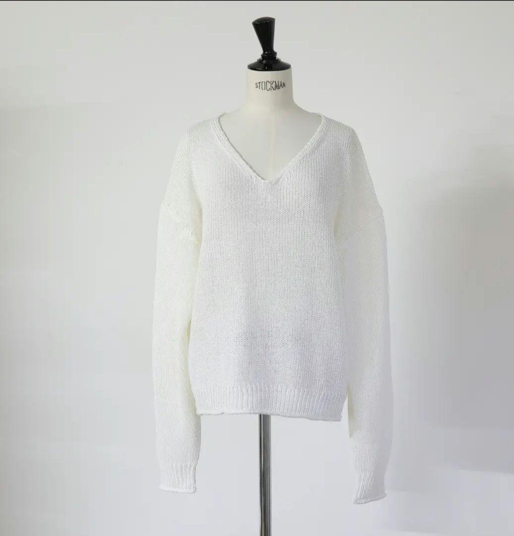 gypsohila Lightly Knit Tops ジプソフィア ホワイト