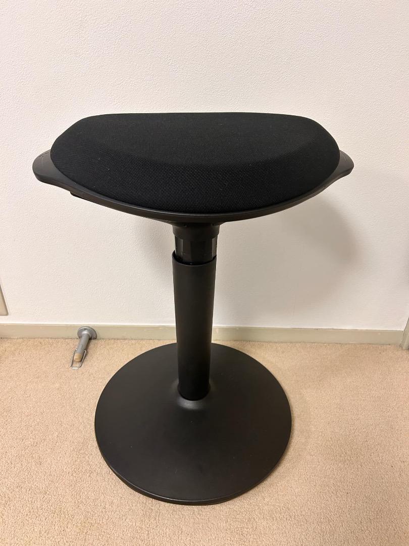 【美品】ニトリ　スタンディングバランスチェア（ブラック）