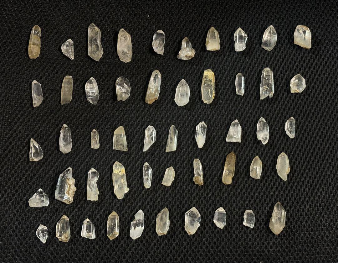 国産水晶 宮崎県 高千穂水晶 50点まとめて