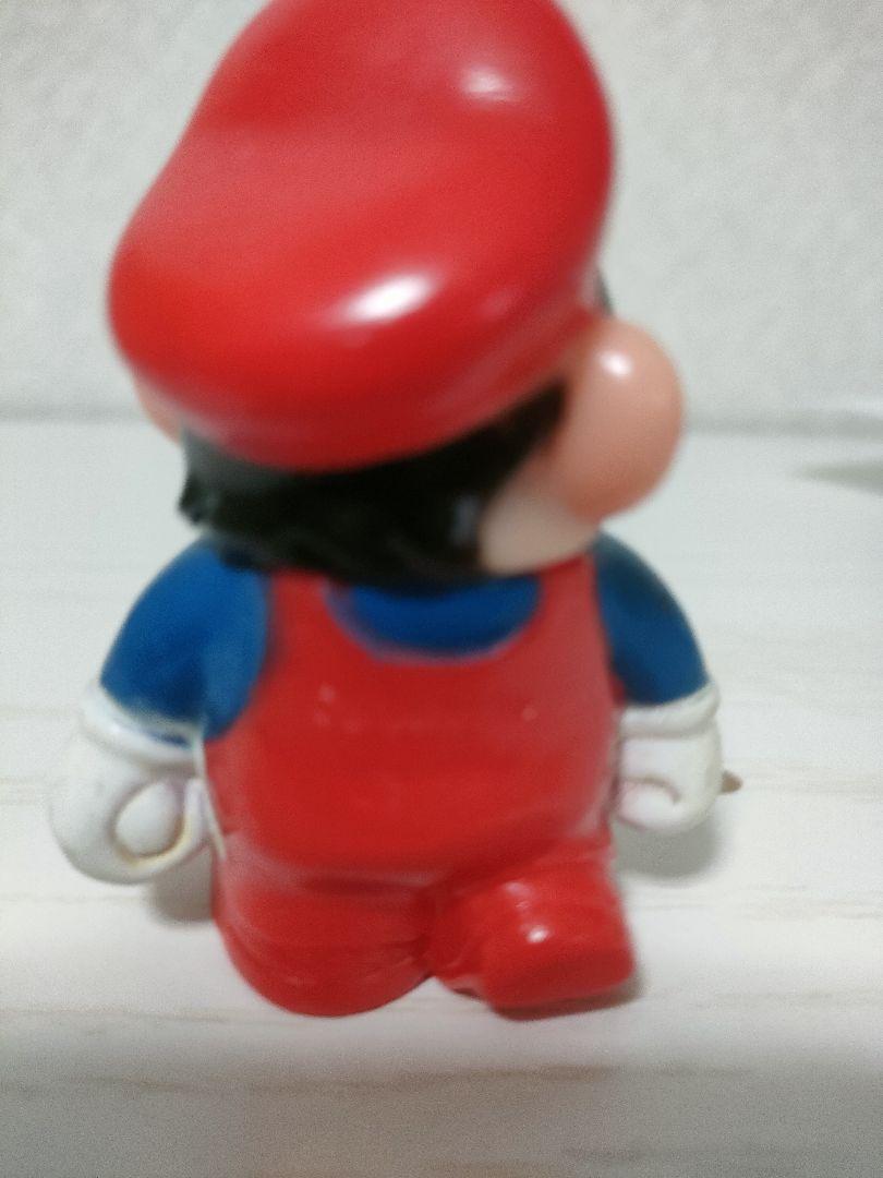 バンダイ　ハッスルマリオ　ソフビ　1986年　食玩