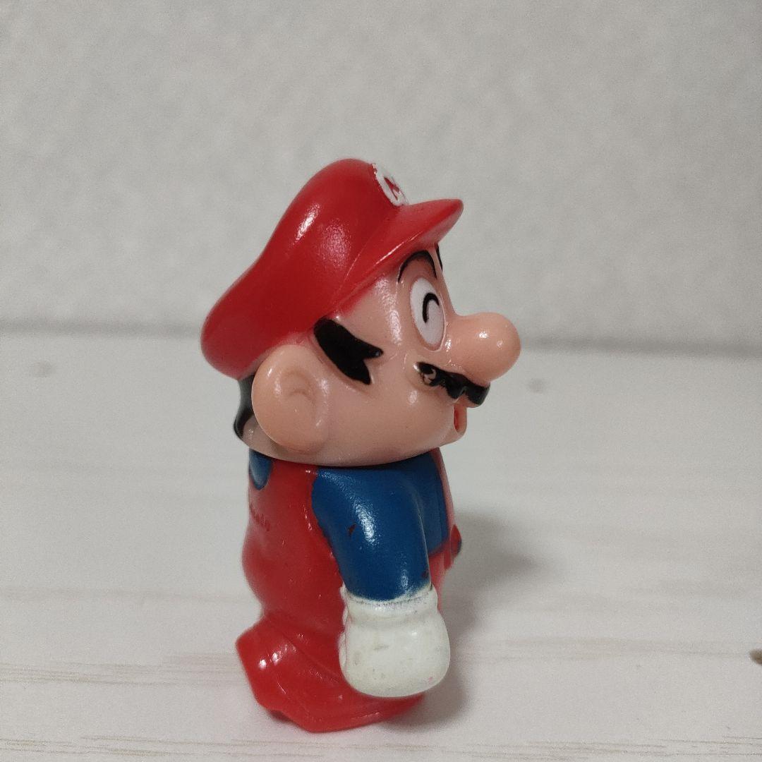 バンダイ　ハッスルマリオ　ソフビ　1986年　食玩