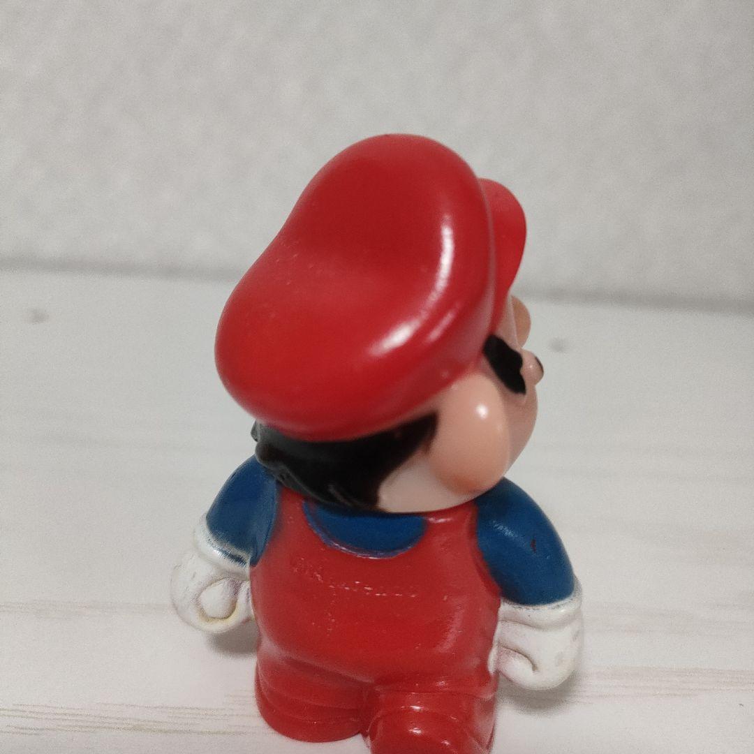 バンダイ　ハッスルマリオ　ソフビ　1986年　食玩
