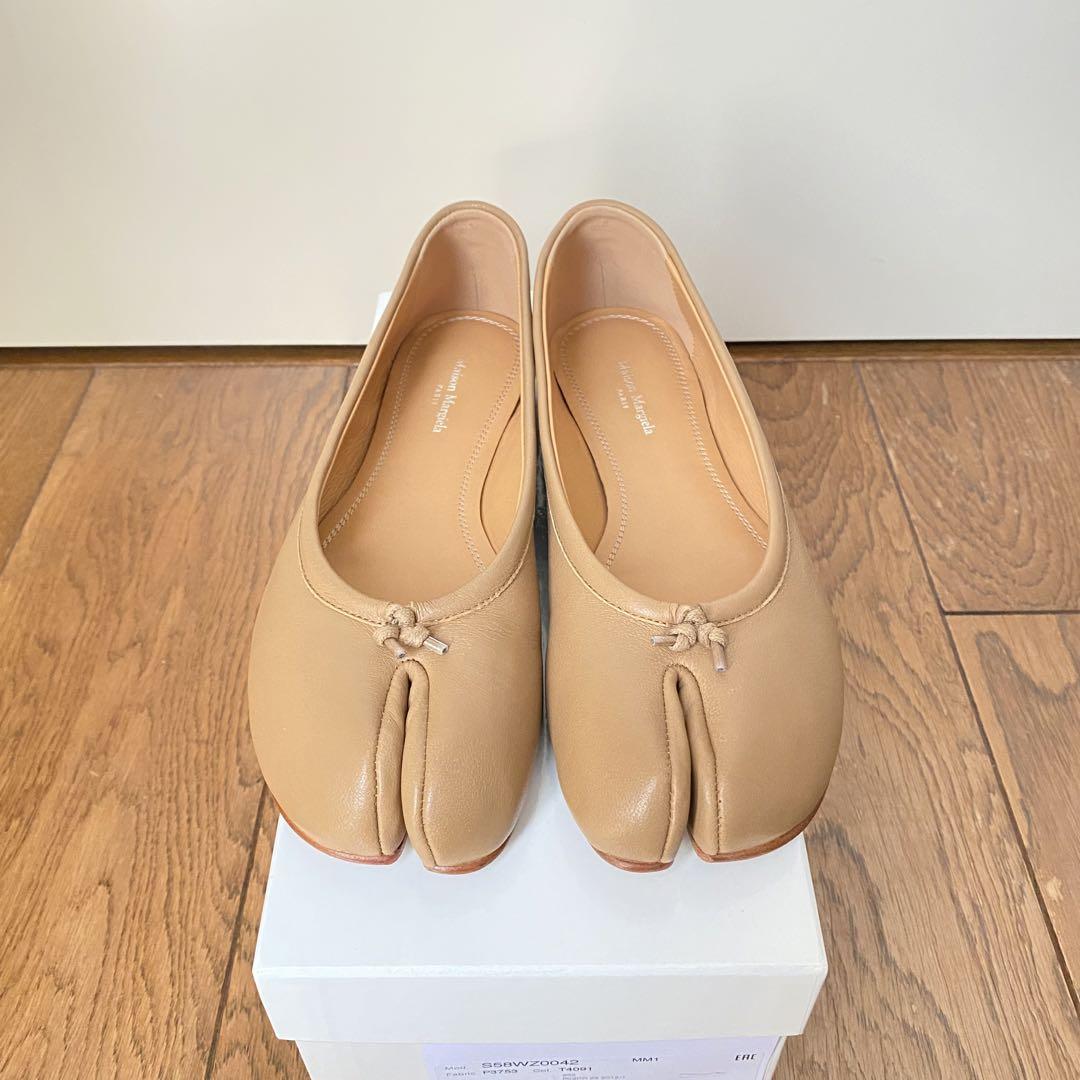Maison Margiela】メゾンマルジェラ タビ バレリーナ 35.5 Maison Margiela】メゾンマルジェラ タビ バレリーナ 35.5